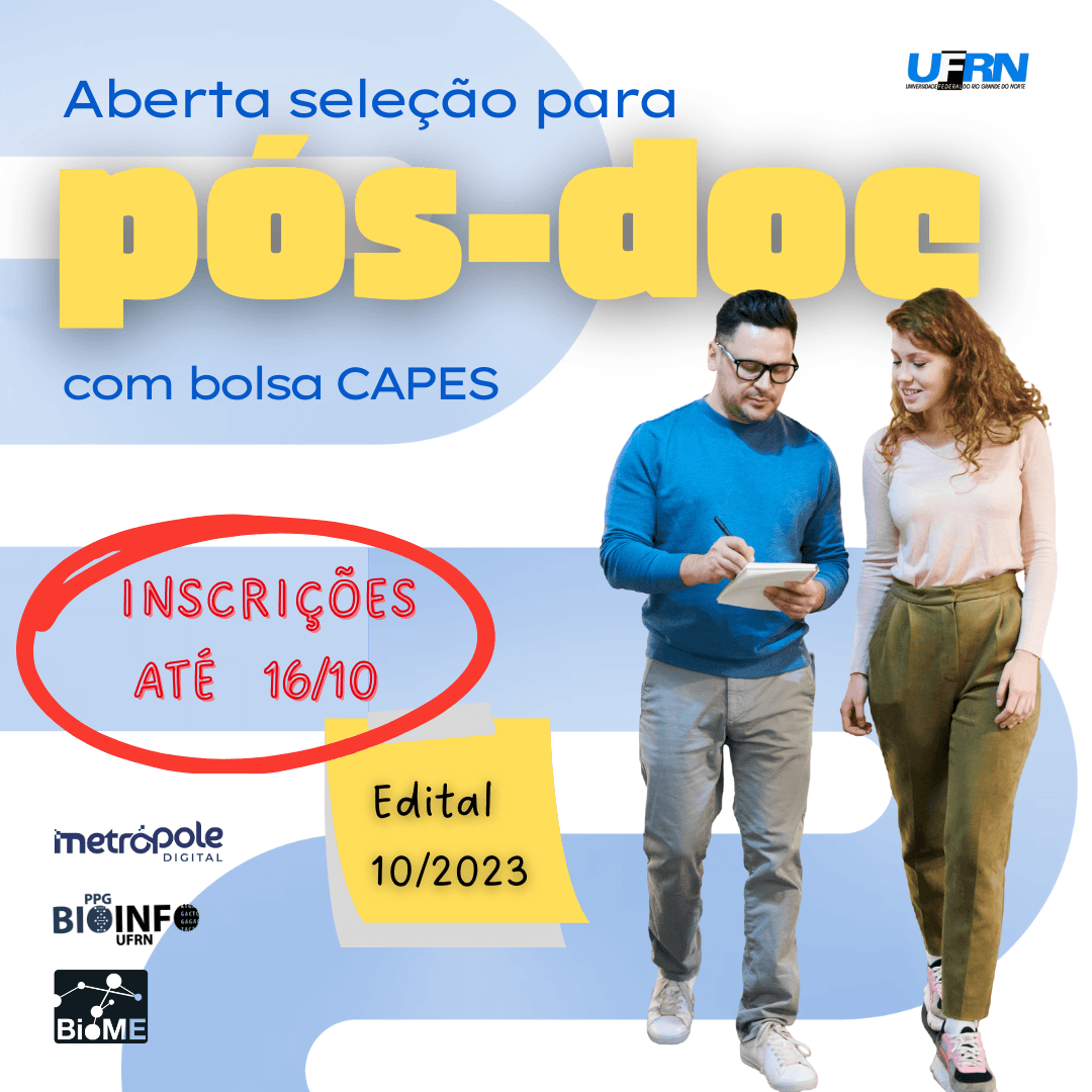 Processo Seletivo 2023 - Pós-doutorado